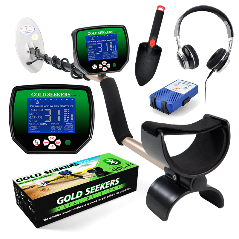 Pro-Level JDF567 Underground Metal Detector – High Sensitivity Gold & Relic Finder