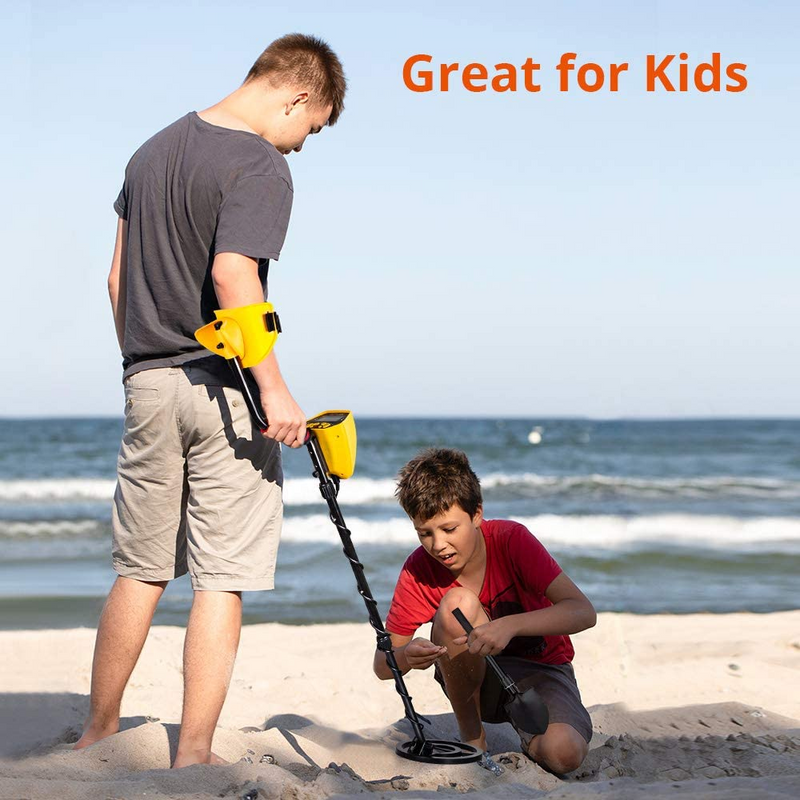 TXF4563 Beginner-Friendly Metal Detector with LCD Screen, Targeting & Discrimination Control