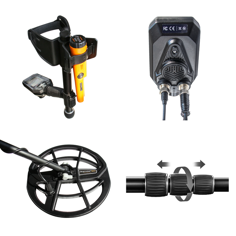 GTX5030 Professional Multi-Frequency Metal Detector – Deep Detection for Coins, Relics & Gold