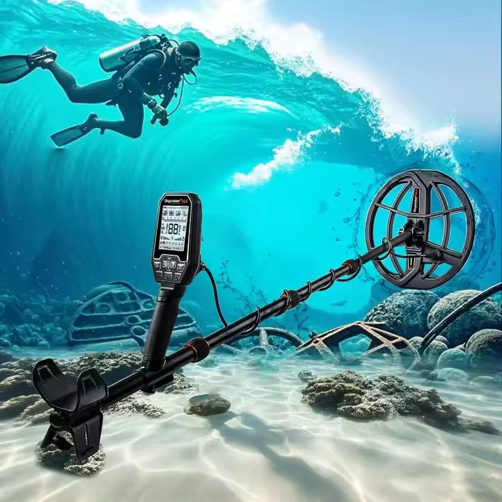 Professional  Model MD-S63 Plus Multi-Frequency Waterproof Metal Detector — Up to 3 m Depth, Portable Treasure Finder for Gold & Relics