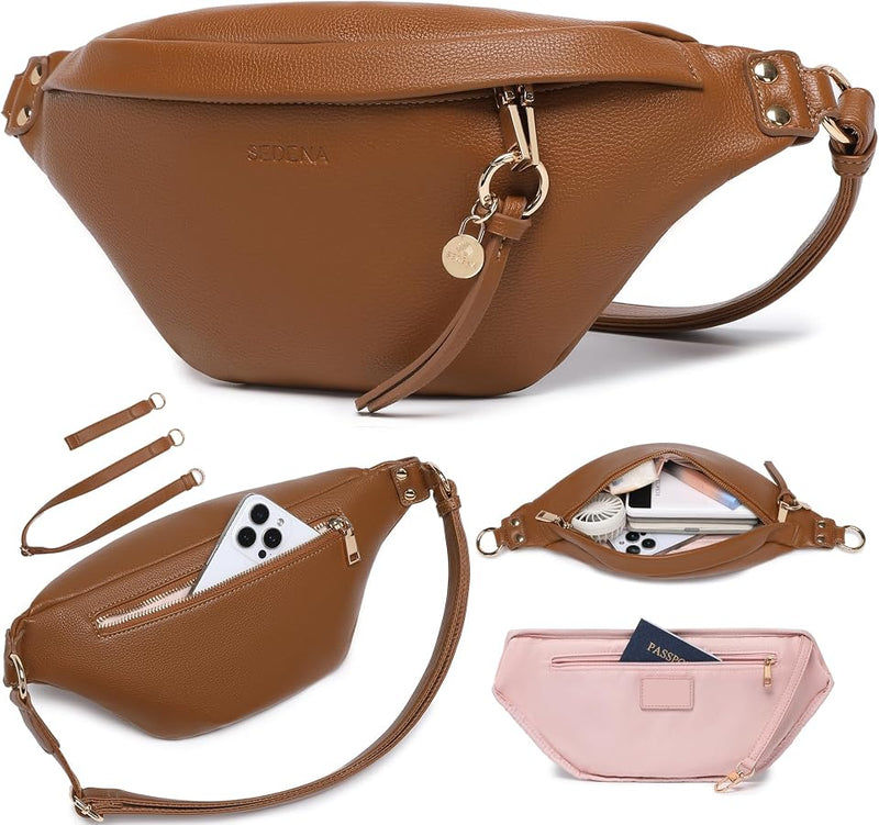 LuxeGuard Anti-Theft Crossbody Bag - RFID Protected Travel Purse