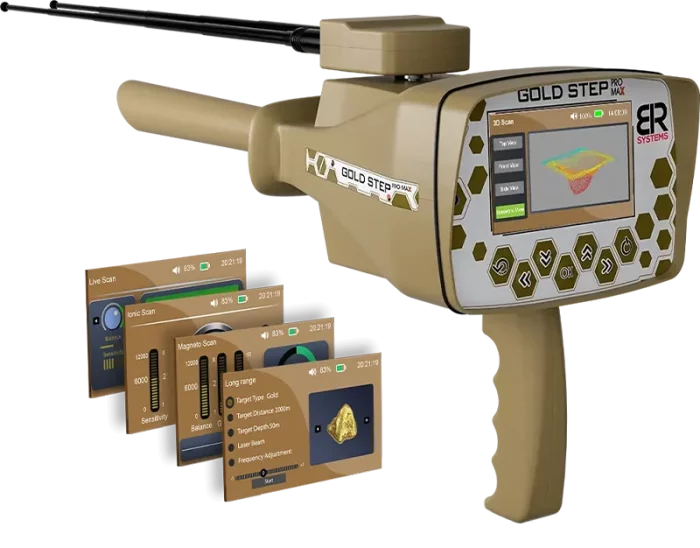 BR Systems Gold Step Pro Max - Metal Detectors Direct