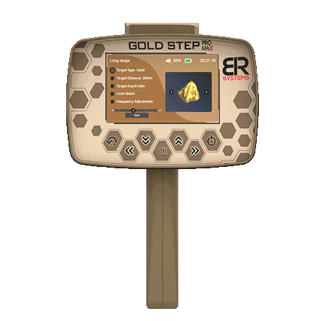 BR Gold Step Pro Max by BR Systems showing a sleek gold-colored medical step stool with non-slip surface and sturdy design