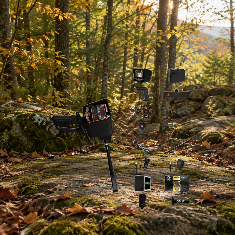GER Detect Deep Seeker in Appalachian woods