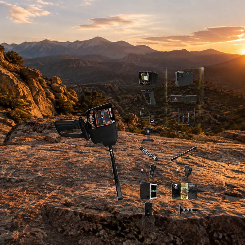 GER Detect Deep Seeker on a golden-hour ridge