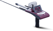 Ger Detect Diamond Hunter Smart Detector, a metal detector with a digital display and ergonomic design for treasure hunting.