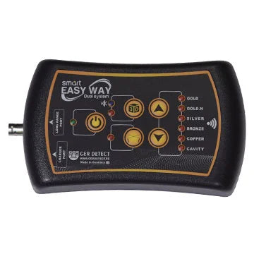Ger Detect Easy Way Smart Metal Detector with ergonomic handle and adjustable coil for precise metal detection.