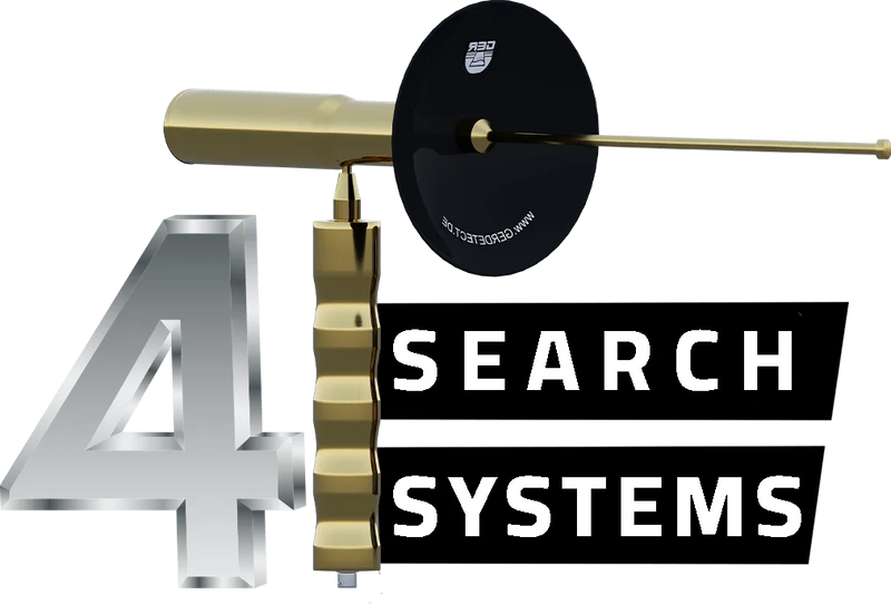 Ger Detect Easy Way Smart Metal Detector with ergonomic handle and digital display for precise treasure hunting.