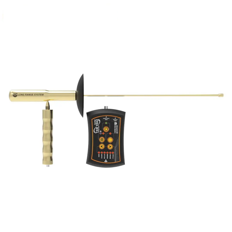 Ger Detect Easy Way Smart Metal Detector showing its handheld device and search coil for detecting metals underground.