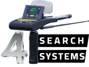 Ger Detect Gold Hunter Smart Detector, handheld metal detector for gold prospecting, with digital display and ergonomic design.