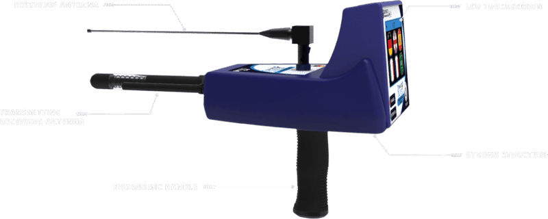 Ger Detect River-F Smart Detector for detecting underground metals and minerals in water environments