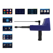 Ger Detect River-F Smart Detector for metal detection, showing the device with control panel and ergonomic handle.