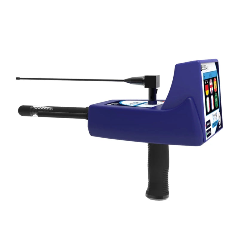Ger Detect River-F Smart Detector for metal detection, handheld device with digital display and control buttons.