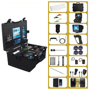 Ger Detect River G 3 Systems Metal Detector with digital display and ergonomic handle for gold and metal hunting.