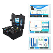 Ger Detect River G 3 Systems Metal Detector for underwater and land treasure hunting, with adjustable controls and sturdy build.
