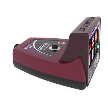 Ger Detect Titan 500 smart metal detector with digital display and ergonomic handle, designed for treasure hunting and metal detection.