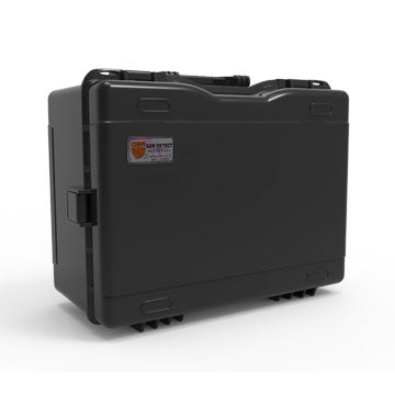 Ger Detect Titan 500 smart metal detector with digital display and ergonomic handle, ready for treasure hunting.