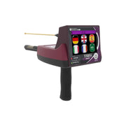 Ger Detect Titan 500 smart metal detector with ergonomic handle and control panel, ideal for treasure hunting and metal detection.