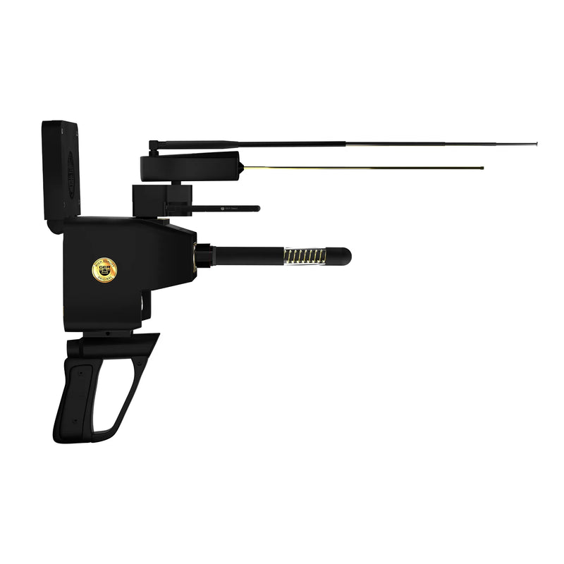 Ger Detect Titan X13 metal detector with 11 search modes, professional gold detection, and ergonomic design for reliable treasure hunting.