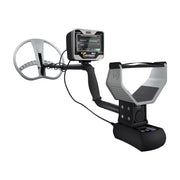 Ger Detect Treasure Way metal detector with digital display, adjustable armrest, and search coil for treasure hunting.