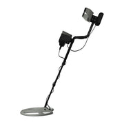 Ger Detect Treasure Way metal detector with handheld control unit and search coil for detecting buried metals and treasures.