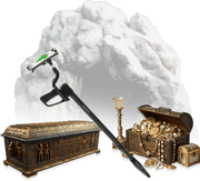 UIG ground scanner detector, a metal detector device with digital display, used for locating underground metal objects.