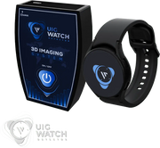 UIG watch detector metal detector with a handheld device for detecting hidden watches or metal objects.
