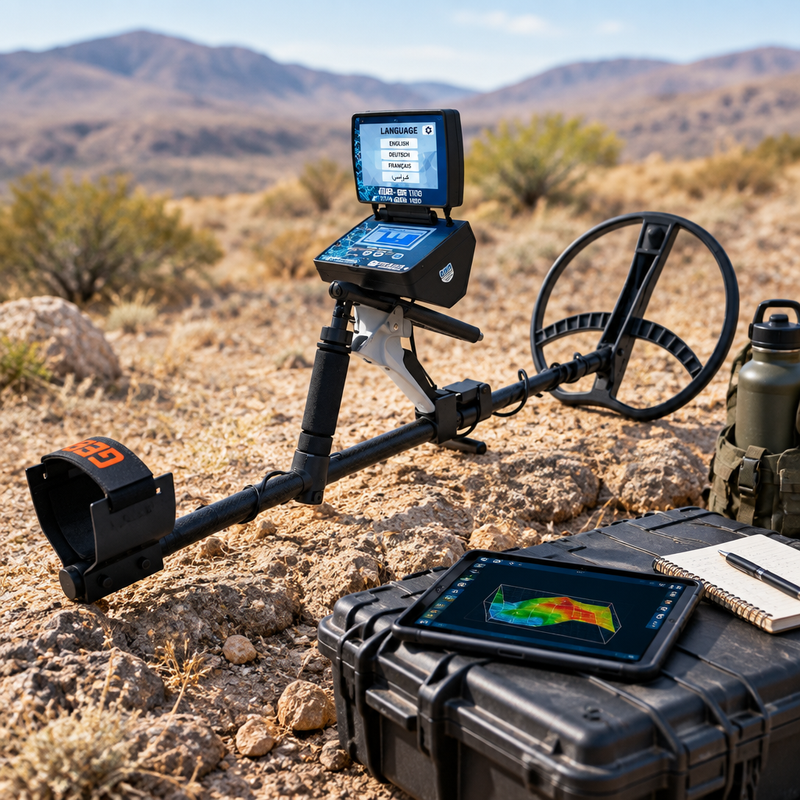GER Detect Titan GER 1000 professional field context