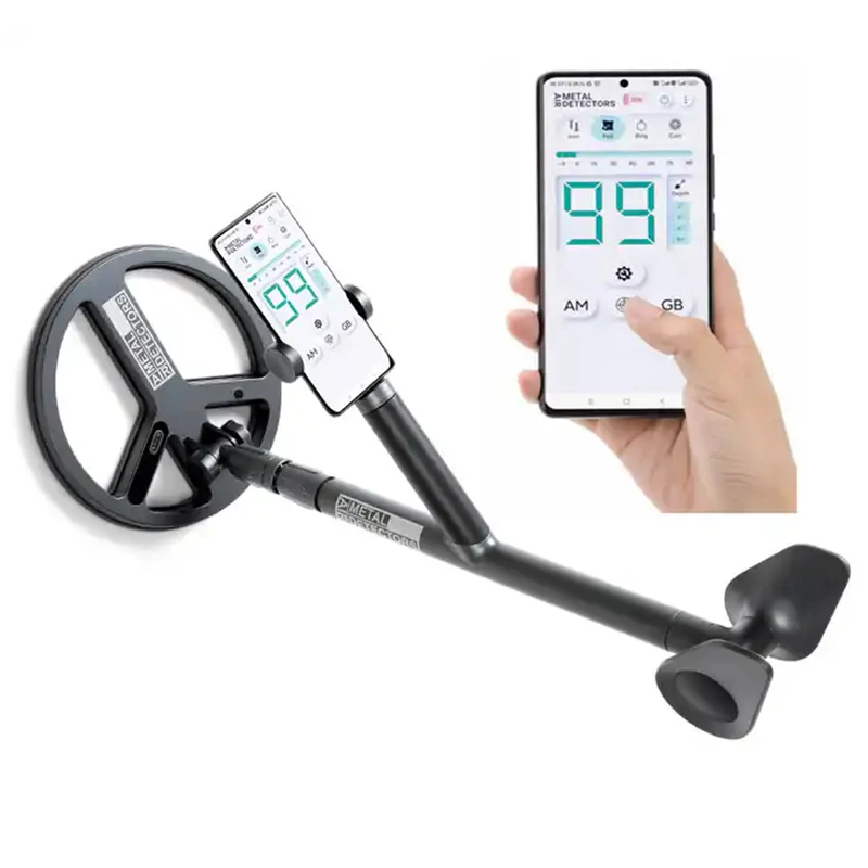 AeroScan X1 Wireless Smart Metal Detector with Bluetooth App Control, GPS Mapping & Advanced Target Analysis