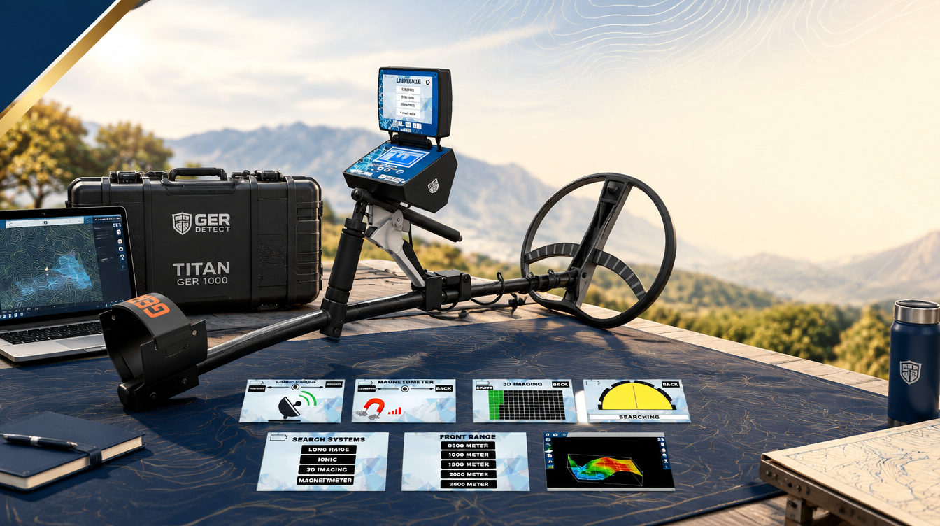 3D ground scanner and multi-system detector collection