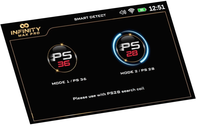 Mega Detection Infinity Max Pro - Metal Detectors Direct