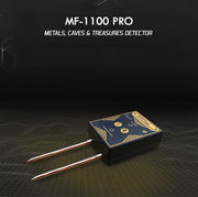 MWF MF 1100 Pro Super metal detector with smart gold and treasure detection features, showing the device and its search coil.