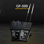 MWF GF 500 Diamond Gems Detector and Long-Range Locator showing device with display and control buttons for gemstone detection.
