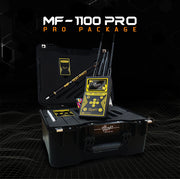 MWF MF-1100 PRO smart gold and treasure detector with digital display and advanced detection features.