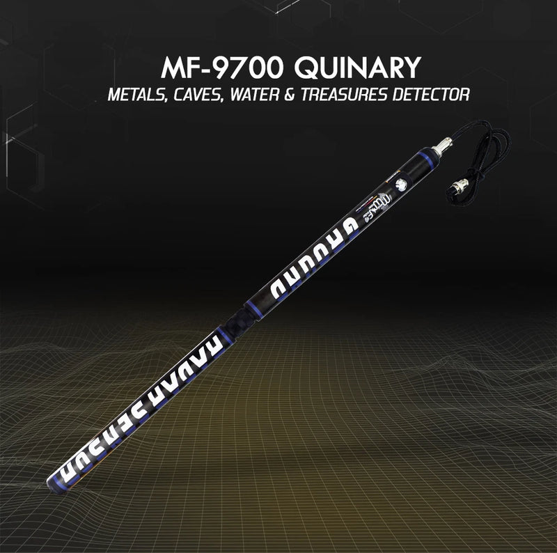 MWF MF 9700 Quinary skincare product bottle with black and gold design, featuring the MWF logo and product name.