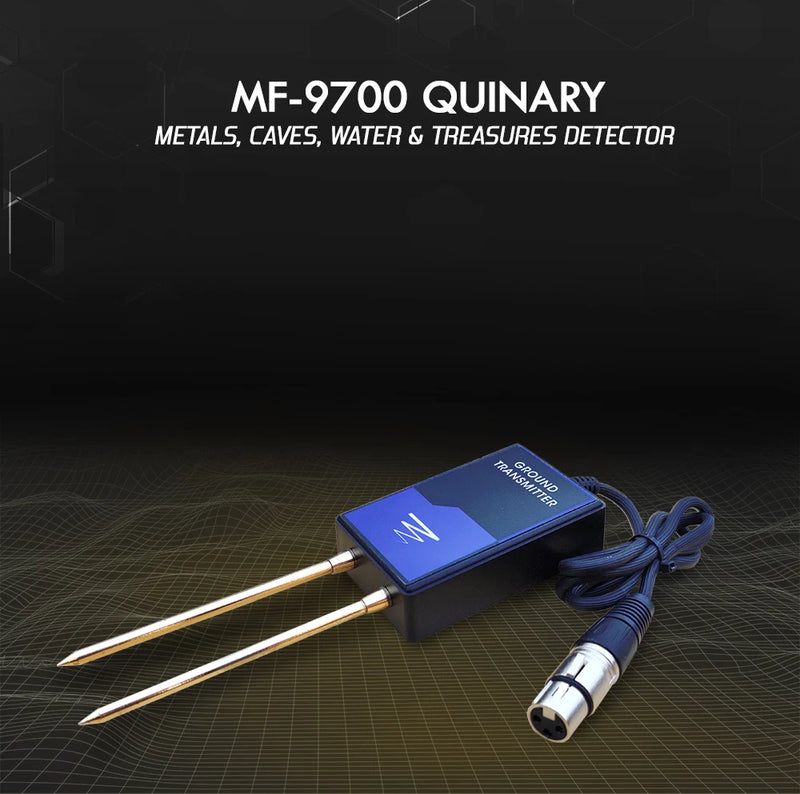 MWF Quinary MF 9700 water filter cartridge showing the compact white filter with branding and connector ports