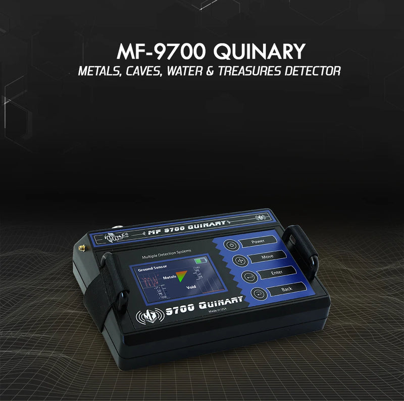 MWF MF 9700 Quinary skincare product bottle with label, featuring a sleek design and white cap.