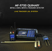 MWF MF 9700 Quinary skincare product in a sleek bottle with a pump dispenser, designed for facial skincare.