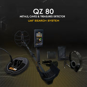 MWF QZ80 Advanced Gold & Metal Detector, treasure finder with digital display and adjustable settings, for detecting gold and metals.