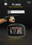 MWF TF MINI Precious Metal Detector Watch with nano tech innovation, featuring a sleek digital display and durable design.