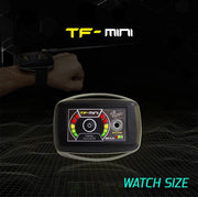 MWF TF MINI Precious Metal Detector Watch with nano tech innovation, sleek design, and durable metal casing.