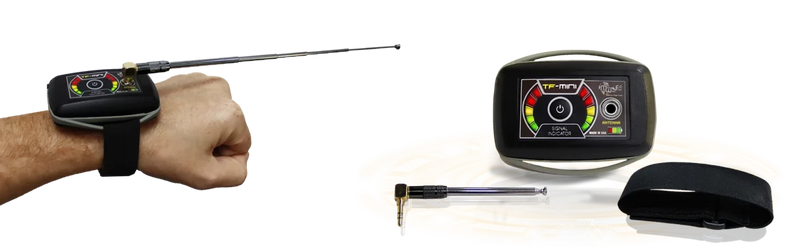 MWF TF MINI Precious Metal Detector Watch with Nano Tech Innovation, compact design, digital display, and metal detection features.