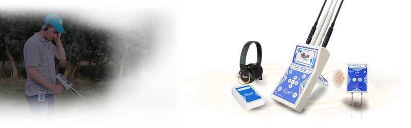 MWF WF 101 III advanced long-range locator system with digital display and control panel for treasure hunting and detection.