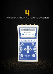 MWF WF 101III Professional water filter cartridge shown in close-up view, with detailed labeling and white background.