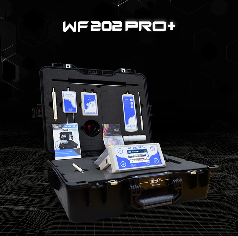 MWF WF 202 PRO+ water filter cartridge showing a close-up of the white filter element for clean water filtration.