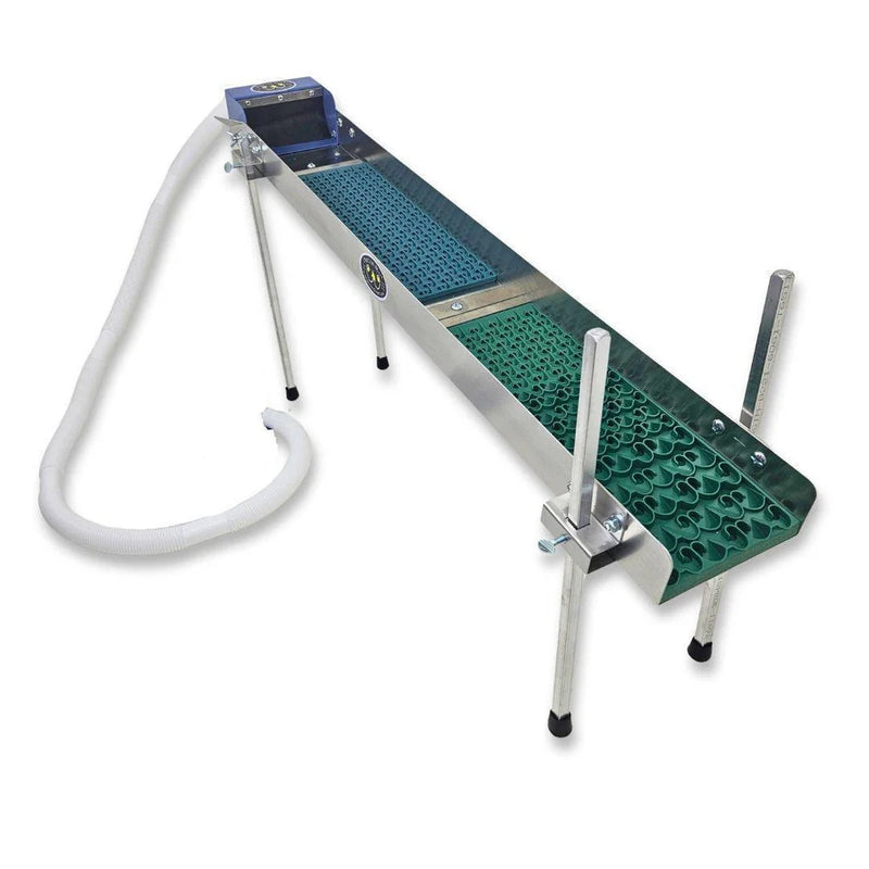 Prospector Dream 6X42 Power Sluice Box Micro/Combo Kit with Dream Mat for gold mining, featuring legs and pump.