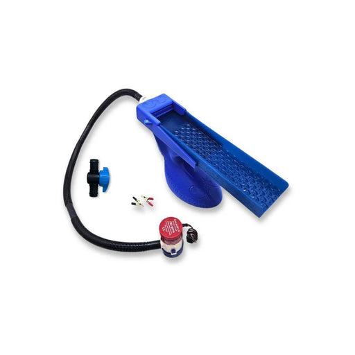 Prospector Dream The Boss Micro 2nd Gen clean-up sluice box kit with Dream Mat for gold prospecting, blue and compact design.