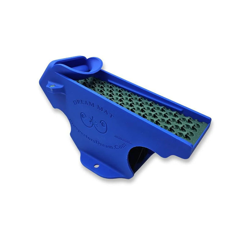 Prospector Dream Gold Clean Up Buddy with blue Dream Mat, a compact sluice box for gold prospecting and fine gold recovery.