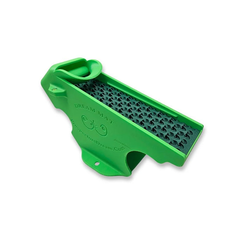 Prospector Dream Blue Gold Clean Up Buddy sluice box with Dream Mat, used for gold prospecting and gold recovery.