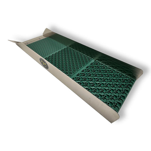 Prospector Dream 12x38 compact sluice box with combo dream mat for gold prospecting, featuring durable construction and portable design.